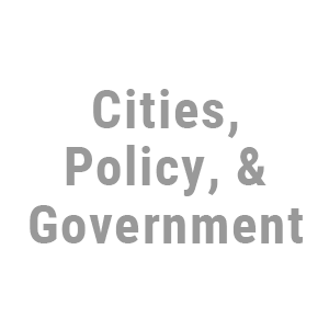 Cities, policy, and government