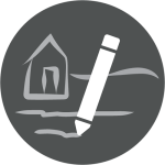 An icon representing sketching