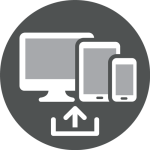 An icon representing wrap-up