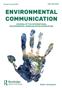 Environmental Communication journal cover