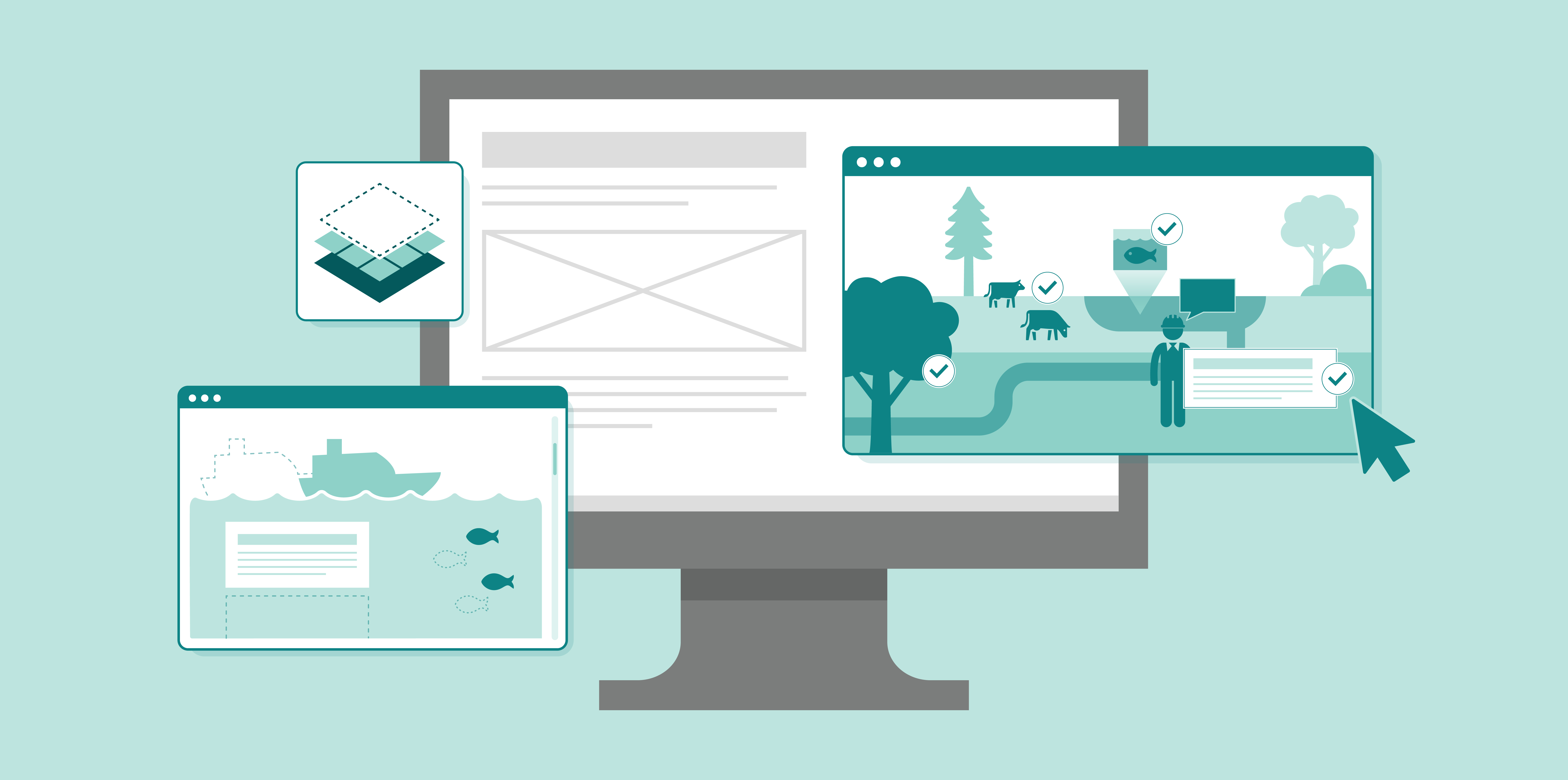Visual storytelling in website design